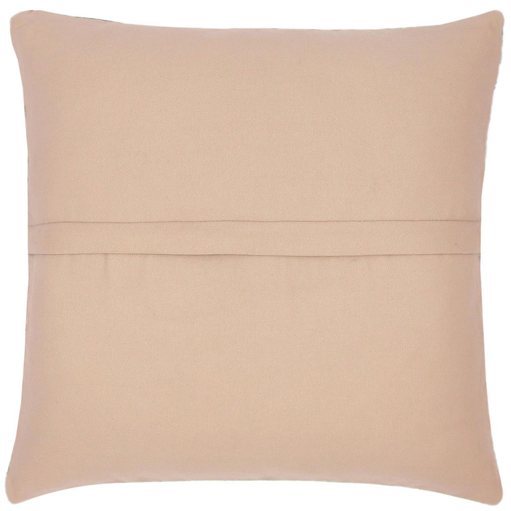 handmade Traditional Pillow Rust Blue Hand-Woven SQUARE 100% WOOL kilim throw pillow