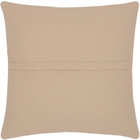 handmade Traditional Pillow Rust Blue Hand-Woven SQUARE 100% WOOL kilim throw pillow