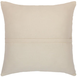 handmade Traditional Pillow Rust Beige Hand-Woven SQUARE 100% WOOL kilim throw pillow