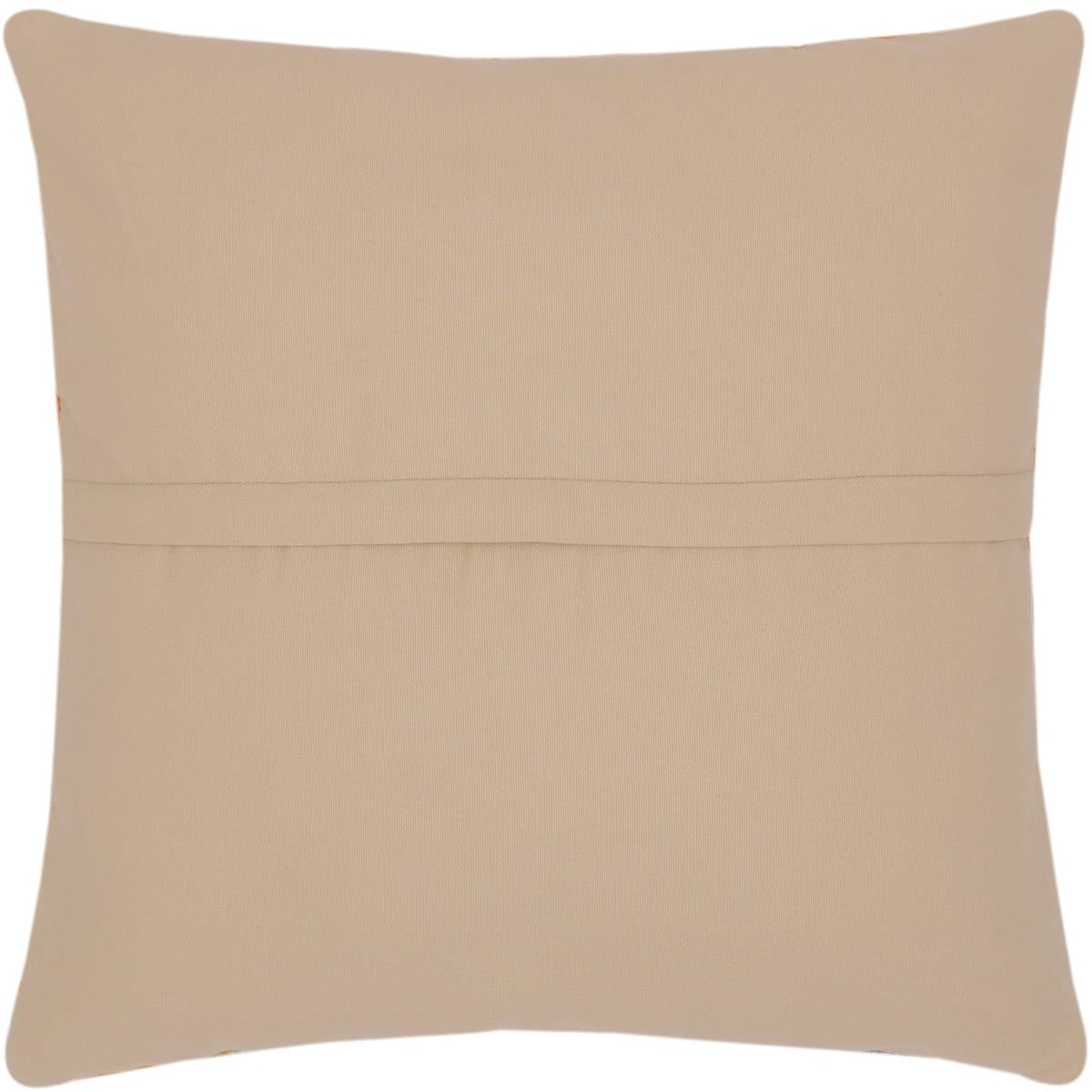 handmade Traditional Pillow Rust Red Hand-Woven SQUARE 100% WOOL kilim throw pillow