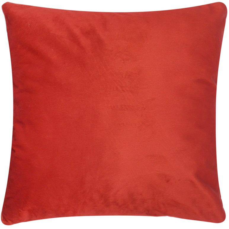handmade Traditional Pillow Red Green  SQUARE Velvet throw pillow
