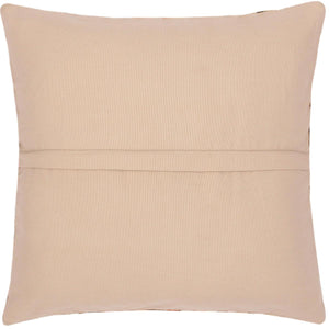 handmade Traditional Pillow Rust Blue Hand-Woven SQUARE 100% WOOL kilim throw pillow