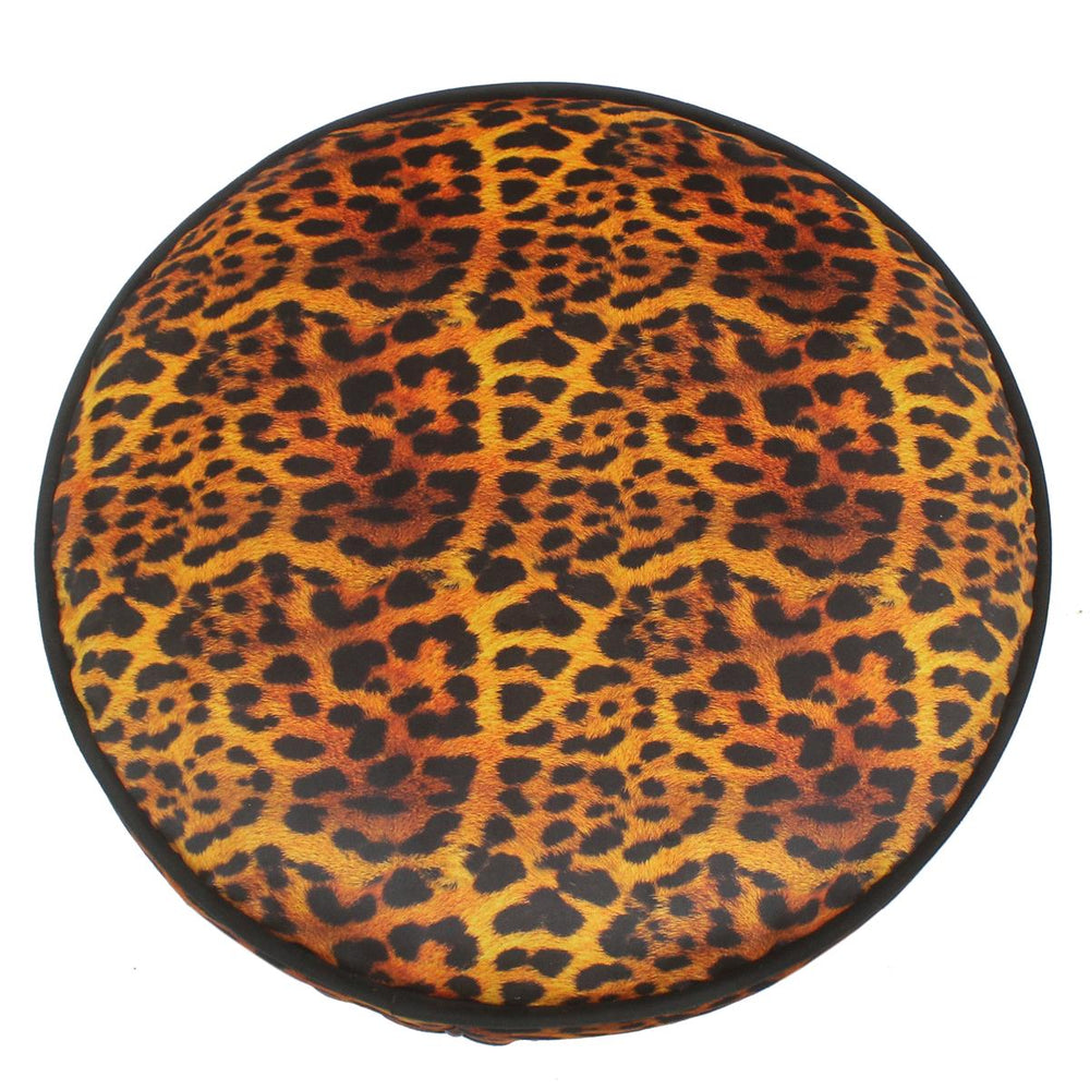 handmade Modern Victorianot Gold Black Hand-made ROUND VELVET area rug  