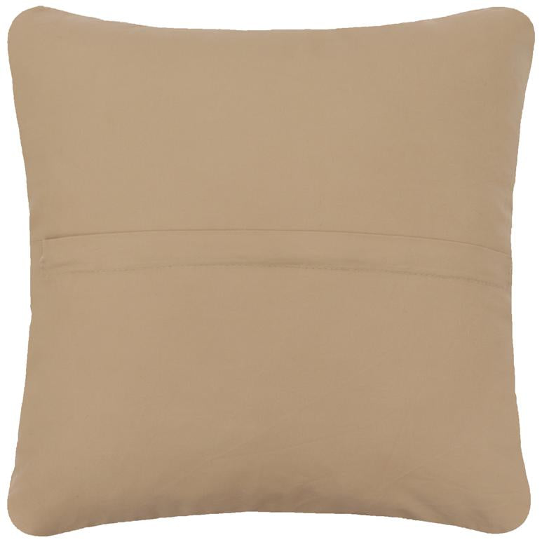 handmade Traditional Pillow Orange Blue Hand-Woven SQUARE 100% WOOL Handmade pillow