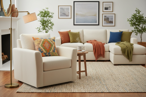 Southwestern Mcguire Turkish Hand-Woven Kilim Pillow