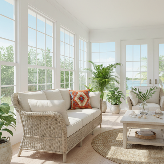 Southwestern Lester Turkish Hand-Woven Kilim Pillow