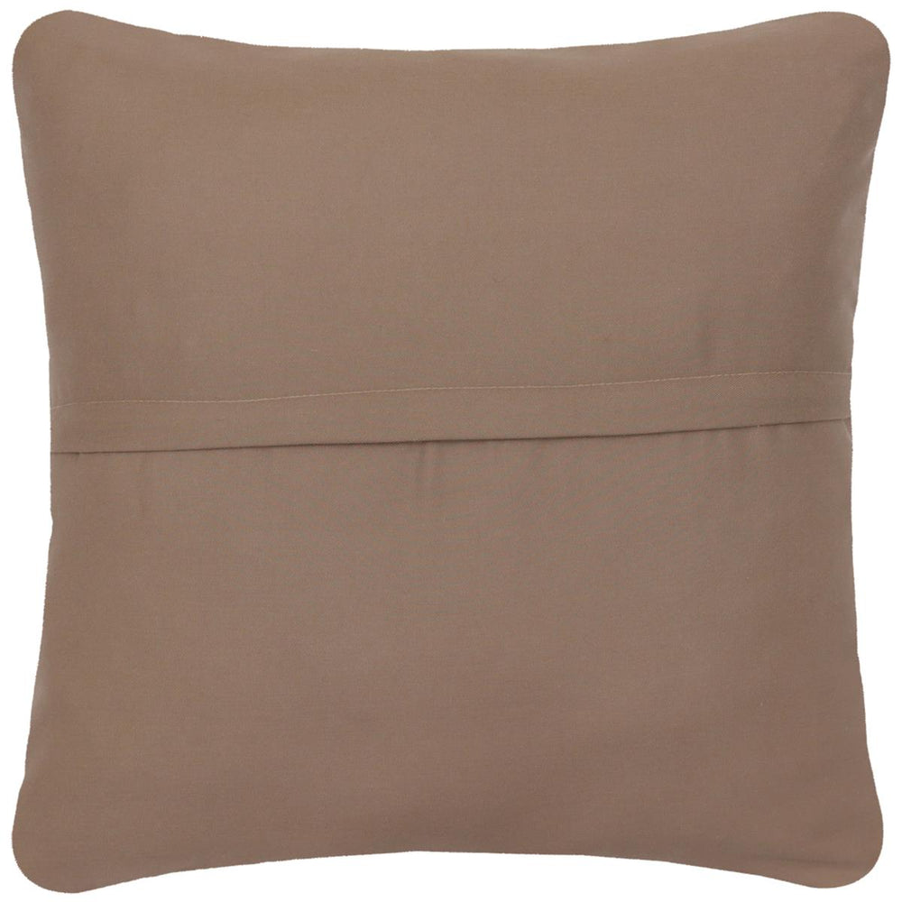 handmade Traditional Pillow Rust Blue Hand-Woven SQUARE 100% WOOL Hand woven turkish pillow2 x 2