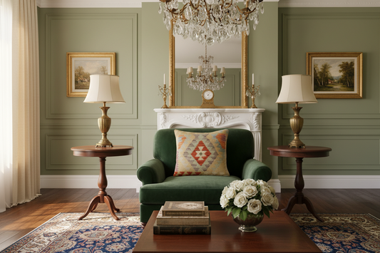 Southwestern Oneill Turkish Hand-Woven Kilim Pillow