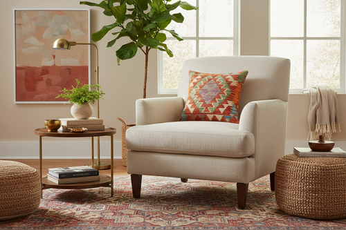 Tribal Chang Turkish Hand-Woven Kilim Pillow