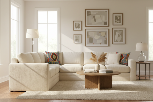 Rustic Schmidt Turkish Hand-Woven Kilim Pillow