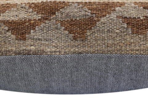 handmade Traditional Pillow Beige Gray Hand-Woven SQUARE 100% WOOL Hand woven turkish pillow2 x 2