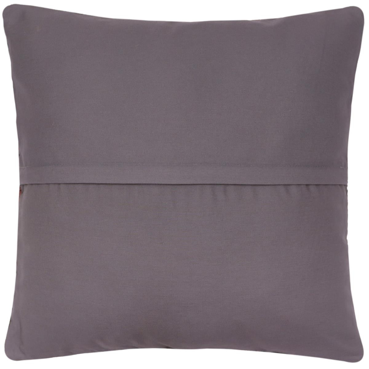 handmade Traditional Pillow Black Green Hand-Woven SQUARE 100% WOOL Hand woven turkish pillow2 x 2