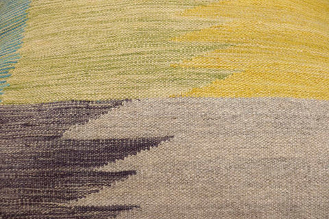 handmade Modern Floor Cushion Gray Gray Hand-made SQUARE 100% WOOL Floor Cushion Floor Pillow