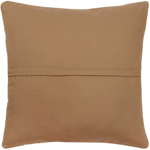 handmade Traditional Pillow Rust Green Hand-Woven SQUARE 100% WOOL Hand woven turkish pillow2 x 2