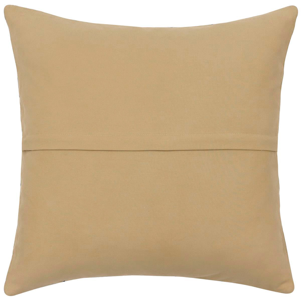 handmade Traditional Pillow Rust Blue Hand-Woven SQUARE 100% WOOL Hand woven turkish pillow2 x 2