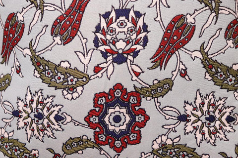 handmade Geometric Pillow Blue Red Handmade RECTANGLE throw pillow 2X2