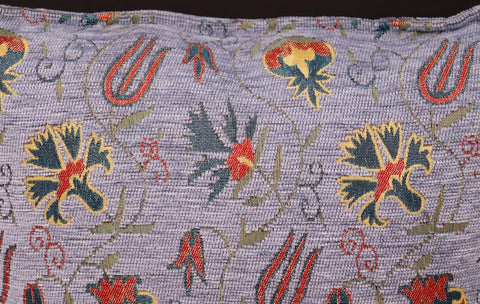 handmade Geometric Pillow Lavender Rust Handmade RECTANGLE throw pillow 2 x 2