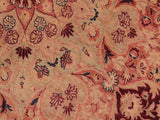 handmade Traditional Kirman Aubergine Blue Hand Knotted RECTANGLE 100% WOOL area rug 8x10