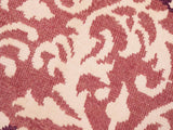 handmade Modern Niamh Purple Lt.red Hand Knotted RECTANGLE WOOL&SILK area rug 5x7