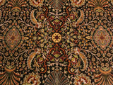 handmade Traditional Design Brown Lt. Gray Hand Knotted RECTANGLE 100% WOOL area rug 8x10