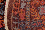 A10805, 911"x10 3",Traditional                   ,10x10,Red,BLUE,Hand-knotted                  ,Afghanistan,100% Wool  ,Round      ,652671199226