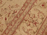 handmade Transitional Antique Tan Rust Hand Knotted RECTANGLE 100% WOOL area rug 9x12