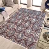 handmade Transitional Kafkaz Chobi Ziegler Drk. Gray Blue Hand Knotted RECTANGLE 100% WOOL area rug 6 x 9