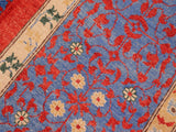 handmade Geometric Mamluk Red Blue Hand Knotted RECTANGLE 100% WOOL area rug 10x14