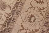 handmade Traditional Kafkaz Ivory Tan Hand Knotted RECTANGLE 100% WOOL area rug 10x14