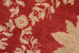 handmade Transitional Victoria Red Beige Hand Knotted RECTANGLE 100% WOOL area rug 10 x 14