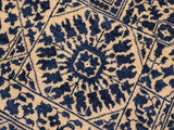 handmade Geometric Mamluk Beige Blue Hand Knotted RECTANGLE 100% WOOL area rug 8x10