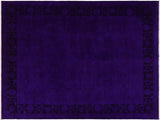 A11712, 710"x 9 8",Over Dyed                     ,8x10,Blue,PURPLE,Hand-knotted                  ,Pakistan   ,100% Wool  ,Rectangle  ,652671214561
