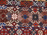 handmade Geometric Khorgeen Pink Purple Hand Knotted RECTANGLE WOOL&SILK area rug 9x12