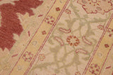 handmade Traditional Kafkaz Chobi Ziegler Brown Beige Hand Knotted RECTANGLE 100% WOOL area rug 10 x 14