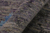 A11869, 710"x 8 0",Modern                        ,8x8,Grey,BLUE,Hand-knotted                  ,Pakistan   ,100% Wool  ,Round      ,652671216022