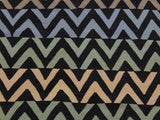 handmade Geometric Kilim Black Blue Hand-Woven RECTANGLE 100% WOOL area rug 4x6