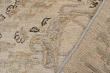 handmade Transitional Kafkaz Chobi Ziegler Beige Gray Hand Knotted RECTANGLE 100% WOOL area rug 5 x 7