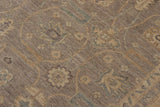 handmade Transitional Kafkaz Chobi Ziegler Lt. Gray Beige Hand Knotted RECTANGLE 100% WOOL area rug 9 x 12