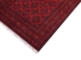 handmade Tribal Biljik Khal Mohammadi Red Blue Hand Knotted RECTANGLE 100% WOOL area rug 6x8