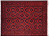 Antique Biljik Khal Mohammadi Layne Wool Rug - 6'6'' x 9'8''