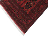 handmade Tribal Biljik Khal Mohammadi Red Black Hand Knotted RECTANGLE 100% WOOL area rug 3x5