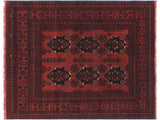 Tribal Biljik Khal Mohammadi Clarinda Wool Rug - 3'5'' x 4'10''