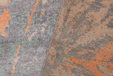 Handmade Kafakz Chobi Ziegler Modern Contemporary Gray Beige Hand Knotted RECTANGLE BAMBOO SILK area rug 5 x 8