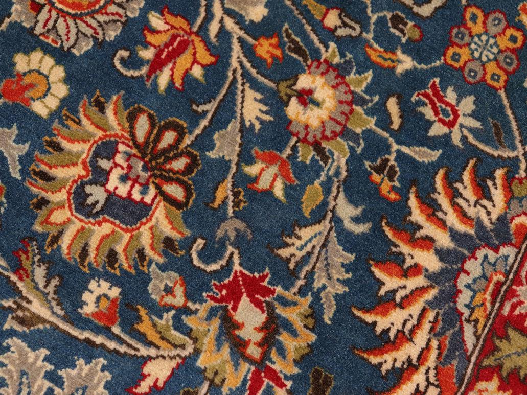 handmade Traditional New Asif Blue Red Hand Knotted RECTANGLE 100% WOOL area rug 10x14