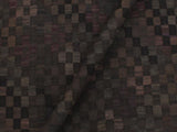handmade Geometric Kilim Black Brown Hand-Woven RECTANGLE 100% WOOL area rug 5x7