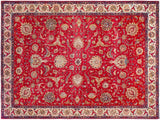 Vintage Antique Persian Tabriz Butler Wool Rug - 10'3'' x 13'2''