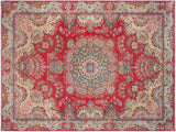 Vintage Antique Persian Tabriz Ferguson Wool Rug - 9'6'' x 13'3''