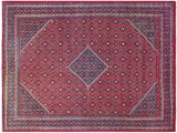 Vintage Antique Persian Tabriz Mahi Payne Wool Rug - 9'11'' x 12'11''