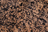 handmade Modern Black Beige Hand Knotted RECTANGLE 100% WOOL area rug 9x12