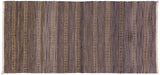 handmade Traditional Kilim, New arrival Blue Beige Hand-Woven RUNNER 100% WOOL area rug 3' x 7'